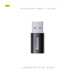 مبدل اوتی جی یو اس بی 3.1 به تایپ سی بیسوس Baseus Ingenuity Mini OTG Adaptor USB 3.1 to Type C ZJJQ000101