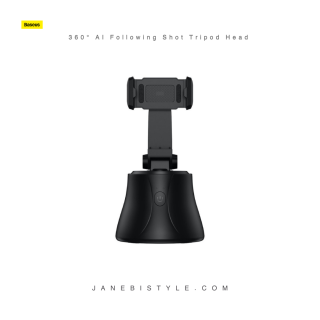 هولدر رومیزی موبایل و گیمبال بیسوس Baseus 360° AI Following Shot Tripod Head SUYT-B01