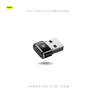 مبدل تایپ سی به یو اس بی بیسوس Baseus mini Type-C to USB Adapter CAAOTG-01