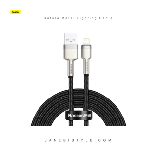 کابل لایتنینگ بیسوس طول 2 متر Baseus Cafule Metal CALJK-B01