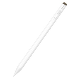 Baseus Smooth Writing active stylus pen for iPad / iPad Pro / iPad Air with tip for capacitive screens white (SXBC040002)