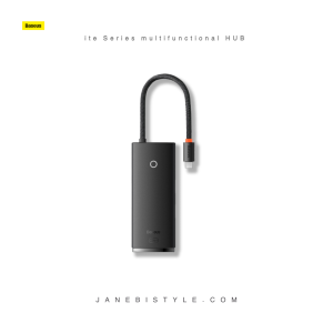 هاب 6 پورت تایپ سی بیسوس Baseus Lite Series multifunctional HUB USB Type C WKQX050001