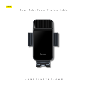 هولدر دوچرخه و موتور سیکلت هوشمند پنل خورشیدی بیسوس Baseus Smart Solar Power Wireless Holder SUZG010001