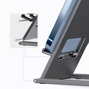 هولدر و پایه نگهدارنده رومیزی بیسوس Baseus foldable desk stand tablet holder LUKP000013