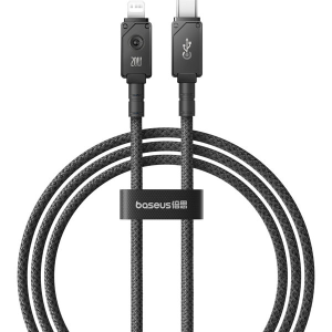 USB C - Lightning Baseus Unbreakable 20W 480Mb/s 1m cable - black