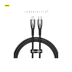 Baseus Glimmer Series cable with fast charging USB-C - Lightning 480Mb/s PD 20W 1m black