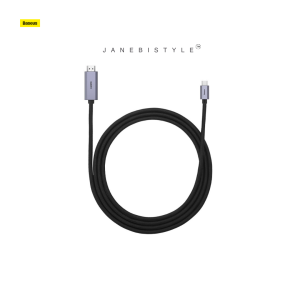 کابل اچ دی ام آی به تایپ سی 3 متر بیسوس Baseus cable Type C to HDMI 2.0 4K 60Hz WKGQ010201