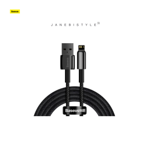 Baseus Tungsten USB - Lightning cable 2.4 A 2 m black (CALWJ-A01)