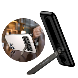 Baseus self-adhesive foldable phone stand black (LUXZ000001)
