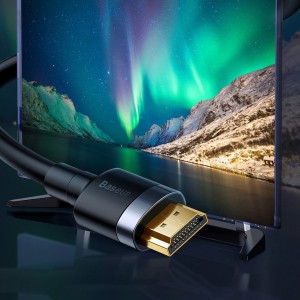 کابل HDMI دو متری 4K بیسوس Baseus Cafule HDMI 2.0 4K 60 Hz 2 m CADKLF-F01