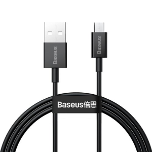 [AFTER RETURN] Baseus Superior cable USB - micro USB cable for fast charging 2A 1m black (CAMYS-01)