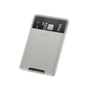 جا کارتی مناسب برای پشت گوشی بیسوس Baseus back stick silicone card bag ACKD-A0G