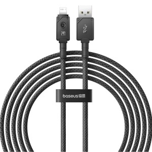 Baseus Unbreakable 2.4A 480Mb/s USB - Lightning cable 2m - white