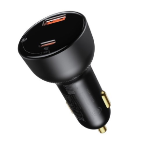 Baseus Superme fast USB / USB Type C car charger 100W PPS Quick Charge Power Delivery black (CCZX-01)