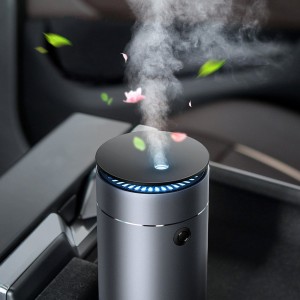 دستگاه بخور سرد ماشین بیسوس Baseus electric air humidifier for home office car gray DHSG-0G