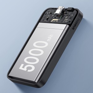 پاوربانک مگ سیف 5000mAh بیسوس 20 وات Baseus mini power bank 5000mAh 20W black