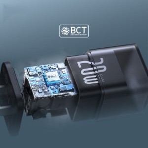 Baseus OS-GaN5S Gallium Nitride 20W Type-C Fast Charger, US Plug(Black)