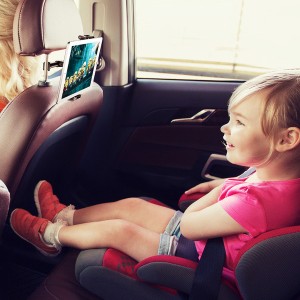 هولدر موبایل و تبلت پشت سری صندلی خودرو بیسوس Baseus Backseat Car Mount holder for tablets & smartphones 4.7-12.9 SUHZ-01