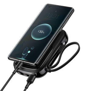 پاوربانک 20000mAh فست شارژ 22.5 وات بیسوس Baseus Qpow powerbank 20000mAh with Type C cable 22.5W PPQD-I01