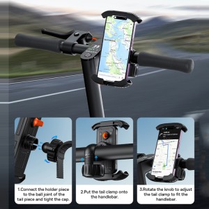 هولدر دوچرخه و موتور بیسوس Baseus QuickGo Bike Phone Mount BS-CM024