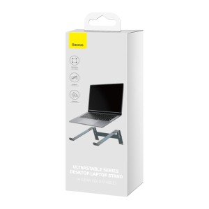 Baseus UltraStable Series adjustable laptop stand - gray