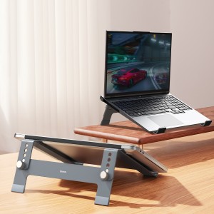 Baseus UltraStable Series adjustable laptop stand - gray