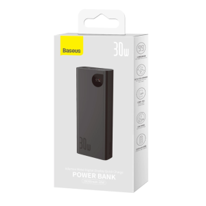 Baseus Adaman power bank 20000mAh 30W black + USB Type C cable