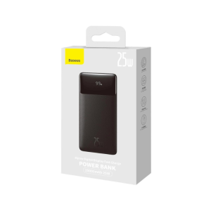 پاوربانک سوپر فست شارژ 20000mAh بیسوس 25 وات Baseus Bipow powerbank 20000mAh 2x USB 1x Type C 25W Quick Charge AFC FCP PPBD020301