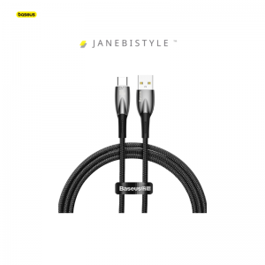 کابل فست شارژ تایپ سی 100 وات 1 متر بیسوس Baseus Glimmer fast charging cable USB to Type C 100W 480Mbps 1m