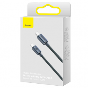 Baseus CAJY000701 USB-C - USB-C PD cable 100W 5A 480Mb/s 2m - black
