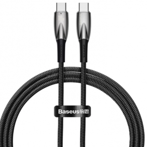 Baseus CADH000701 USB-C - USB-C PD cable 100W 5A 480Mb/s 1m - black