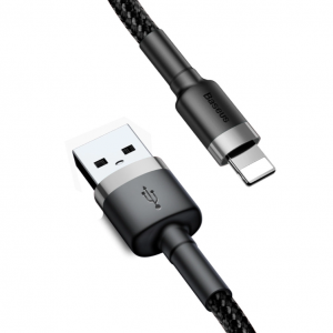 Baseus Cafule USB-A / Lightning 1.5A QC 3.0 cable 2 m - black