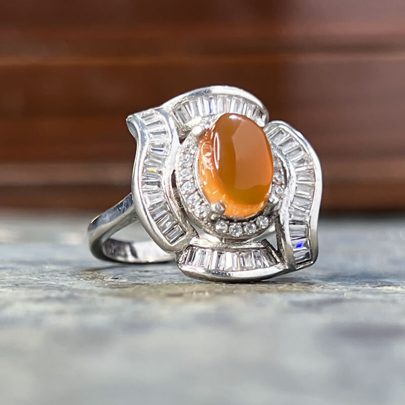 انگشتر نقره عقیق یمنی