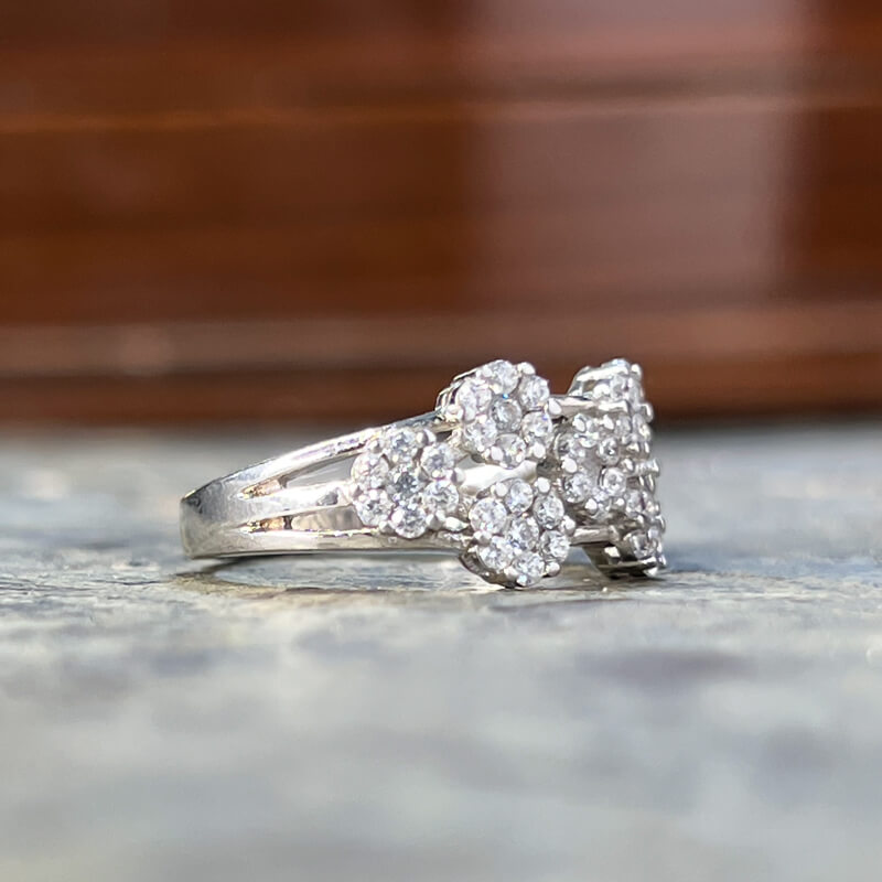 انگشتر نقره زنانه