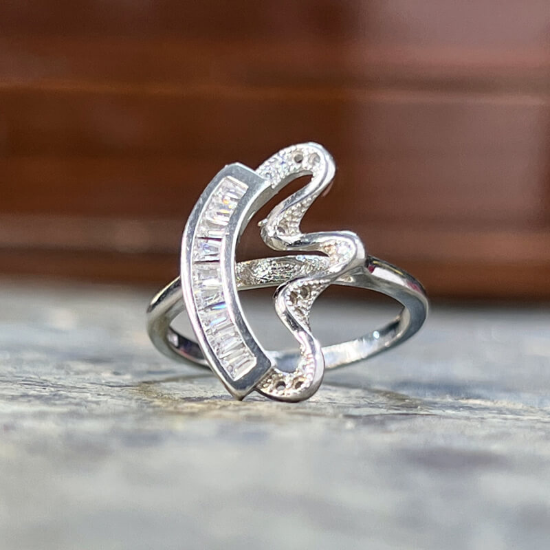 انگشتر نقره زنانه