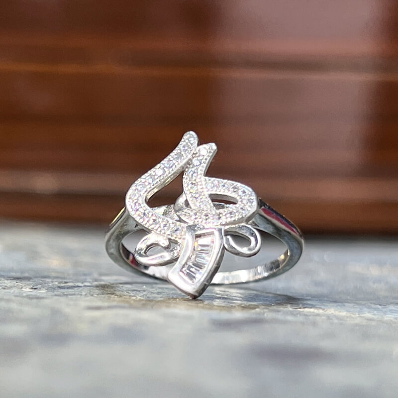 انگشتر نقره زنانه