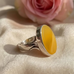 انگشتر مردانه عقیق خراسانی نقره روس کد 32