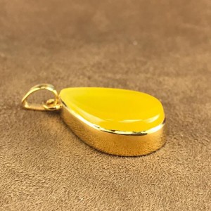 مدال اشکی عقیق خراسانی شرف الشمس قاب نقره +گنجینه پنج حرز شریف_ کد 96