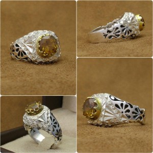 انگشتر نفیس الکساندریت زولتُنایت هفت رنگ