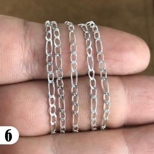 زنجیر نقره کد 6