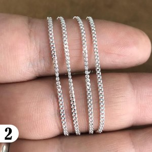 زنجیر نقره کد 2