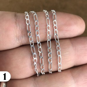 زنجیر نقره کد 1