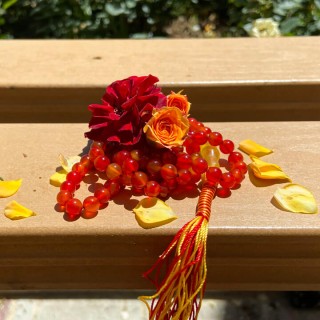 تسبیح عقیق سرخ 101 دانه