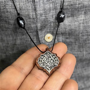 مدال نقره اسپورت حدید صینی +گنجینه پنج حرز شریف