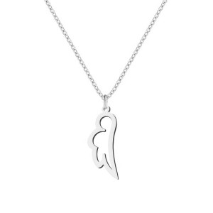 گردنبند نقره طرح بال