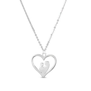 گردنبند طرح مادر و فرزند