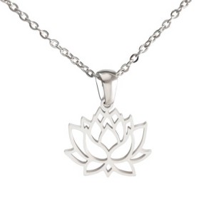 گردنبند طرح گل فانتزی