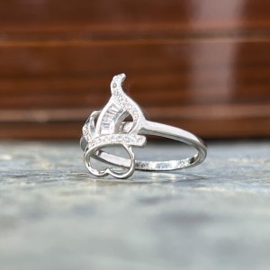 انگشتر نقره زنانه