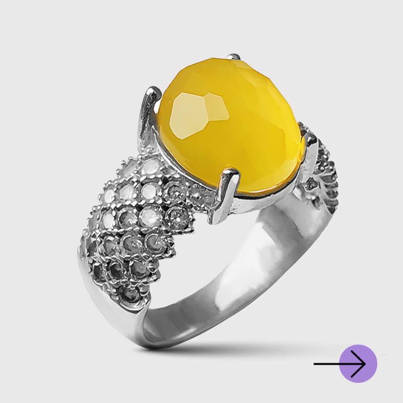 انگشتر زنانه شرف الشمس