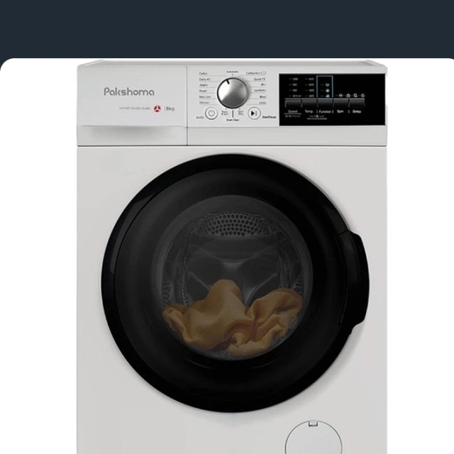 ماشین لباسشویی پاکشوما مدل I8 ظرفیت ۸ کیلوگرم اتوماتیک